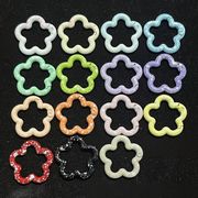 新入荷 キーホルダー金具   ハンドメイド キーリング アクセサリー DIY 手芸用品