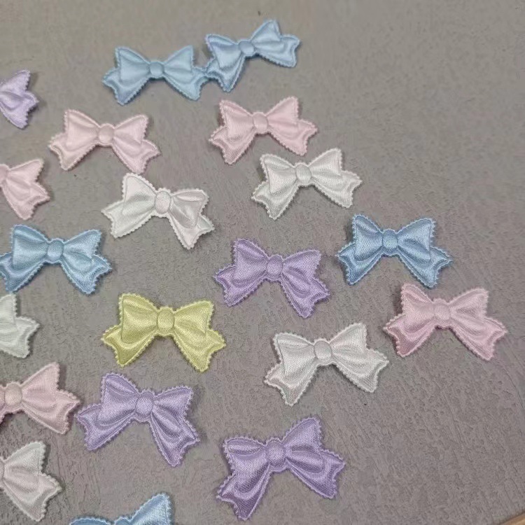デコパーツ 生地 パッチ 刺繍アップリケDIY ヘアアクセサリーバッグ装飾 貼り付けパーツ