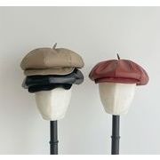 ins新品  韓国風   ハット 子供用    キッズ 帽子   ハンチング帽    ベレー帽    男女兼用  4色