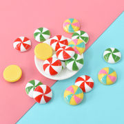 DIY素材  手芸diy用  貼り付けパーツ  デコパーツ  デコレーションパーツ  キャンディー 材料  3色