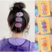 2023人気  韓国風  髪飾り   ヘアピン   ベビー  子供用   キッズ   ヘアアクセサリー  3枚入り  7色