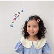 超人気 子供用 ヘアピン  髪飾り ベビー 韓国風  キッズ ヘアアクセサリー   5色