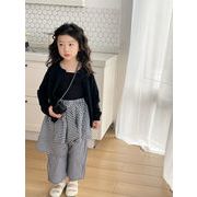 2024春夏新作   キッズ服   ベビー服     韓国風子供服  ズボン  ロングパンツ     袴   スカート