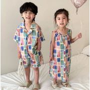 2024夏新作   キッズ服  韓国風子供服    シャツ+ショートパンツ   セットアップ   ワンピース