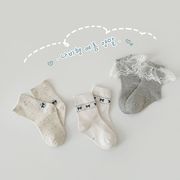 2025新作  秋冬   韓国風子供服  キッズ靴下   ins   カジュアル ソックス 子供靴下