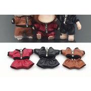 新作   ぬいぐるみ用服  ドール用 着せ替え服 人形doll ミニドール  Labubu  Zsiga ぬい服   2点セット