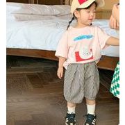 韓国風子供服  ベビー服 ショートパンツ 女の子 キッズ  子供ズボン  おしゃれ 竪縞
