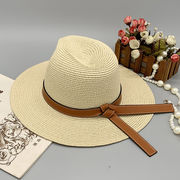 人気の韓国ファッション不規則装飾夏の日除けシルクハット旅行リゾート麦わら帽子バケットハット