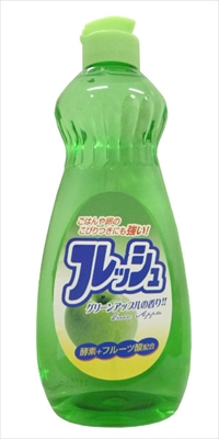 フルーツ酸配合フレッシュグリーンアップルの香り 【 ロケット石鹸 】 【 食器用洗剤 】