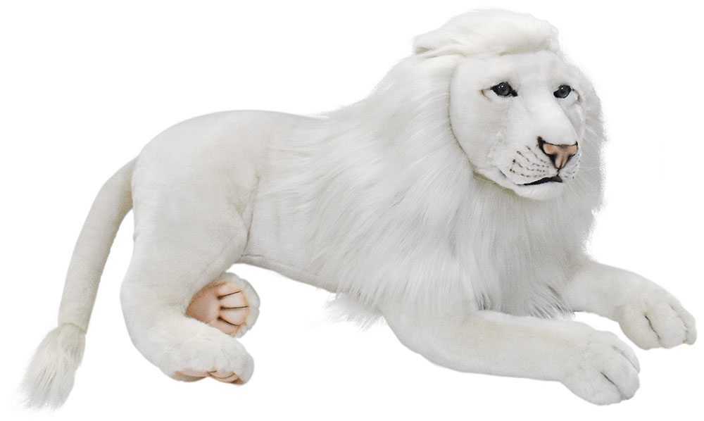 【送料別途】【ＨＡＮＳＡ製品】ホワイトライオン（オス）　６５　ＷＨＩＴＥ　ＬＩＯＮ