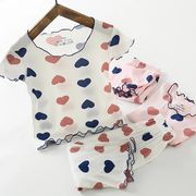 子供服  春夏 パジャマ  セット 空調服  部屋着 薄手  七分袖  かわいい