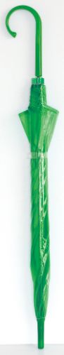 カラフルビニール傘 緑 18221
