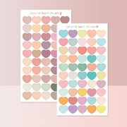 ありがとうシール　ラッピングシール　封印シール　ハート　ステッカー　プレゼント包装