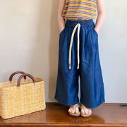 韓国風子供服 子供服 ジーンズ キッズ服 カジュアル ロングパンツ デニム ズボン ベビー服 女の子