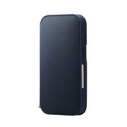 エレコム iPhone 14 Pro ソフトレザーケース 磁石付 NEUTZ PM-A22