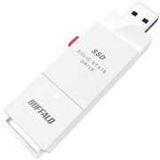 BUFFALO バッファロー 外付けSSD 1TB ホワイト SSD-SCT1.0U3WA