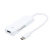 ミヨシ USB3.2 Gen2ハブ Type-C ホワイト USH-10G2C/WH