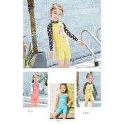 水着 子供 女の子 サロペット 水着 紫外線カット 長袖 水着 2点セット 水着 韓国　水着