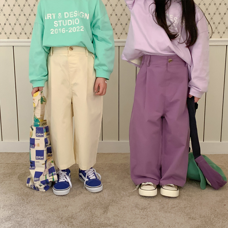 【2023春新作】韓国風子供服 ベビー服 キッズ 男女兼用 ロングパンツ パンツ