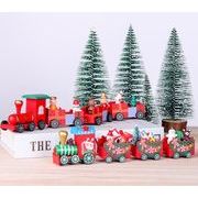 クリスマス  飾  りおもちゃ  子供  贈り物   ショーウインドウ 置物 撮影道具   木製  装飾 卓上  2色