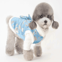 犬服   ペット服  猫犬兼用   ペット用品   裹起毛   小型犬服  保温     ネコ雑貨2色