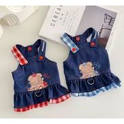 猫服 ネコ雑貨 ペット用品 スカート 小型犬服 ペット服   犬服 超可愛い 2色