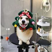 帽子  犬帽 ペット用品 クリスマス   クリスマスツリー   撮影道具   可愛い  ペット服 猫犬兼用