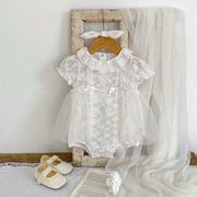 新品　子供服　女の赤ちゃん　ベビーロンパース　キッズ服　半袖　カバーオール　可愛い　韓版