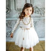 子どもドレス 子供 長袖 薄手 韓国服 プリンセスドレス フォーマル ドレス 結婚式 発表会