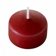 kameyama candle ハッピープール（カラーアトリエ） 「 ワインレッド 」 24個入り キャンドル