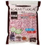 [シーズイシハラ]クリーンモフ 小動物用床材 KAMIYUKA ピンク 500g