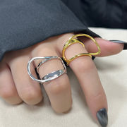 高級デザイン感・リング・開口指輪・ファッション・シンプル　オシャレ・アクセサリー