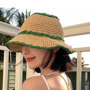 【2023夏新作】韓国風レディース服　夏　レディース　帽子　ハット　オシャレ　きれいめ　全4色