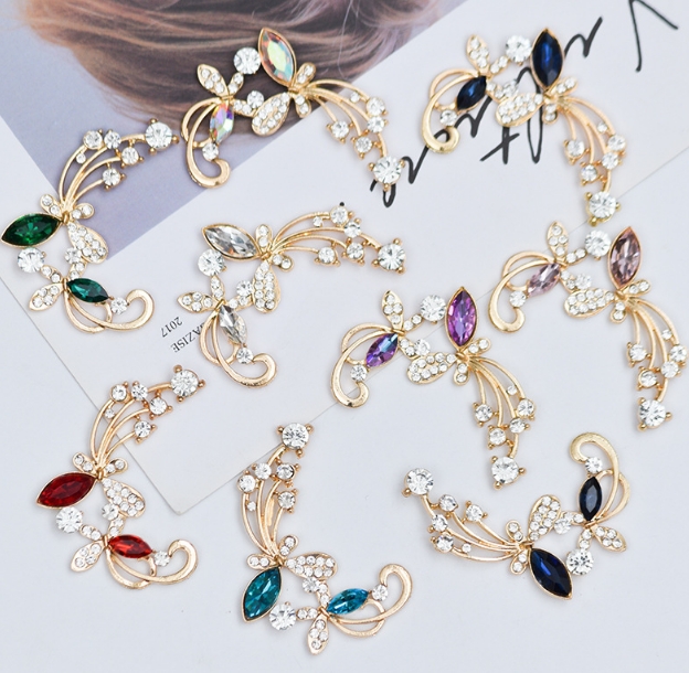 合金 デコパーツ  手芸diy  DIY用デコレーション    スマホケース美容  ヘアアクセサリー  花