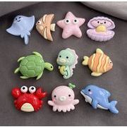 海洋生物 デコパーツ  手芸diy  DIY用デコレーション    スマホケース美容  ヘアアクセサリー