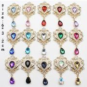 花柄    ストーン   デコパーツ   手芸diy     DIY用デコレーション  貼り付けパーツ  ペンダント