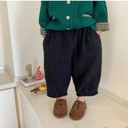 秋冬新作 韓国風  子供服   男女兼用   ロング  ズボン  パンツ  ファッション  2色