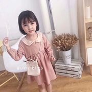 子供服 フォーマル ワンピース 韓国子供服 ワンピースドレス 襟付き ワンピースドレス ピアノ