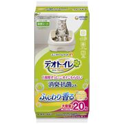 [ユニ・チャーム]デオトイレふんわり香る消臭・抗菌シートナチュラルソープの香り20枚