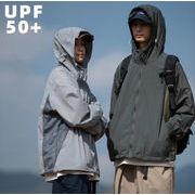 夏物 メンズ トップス ジャケット パーカー 紫外線カット メッシュ UPF50+