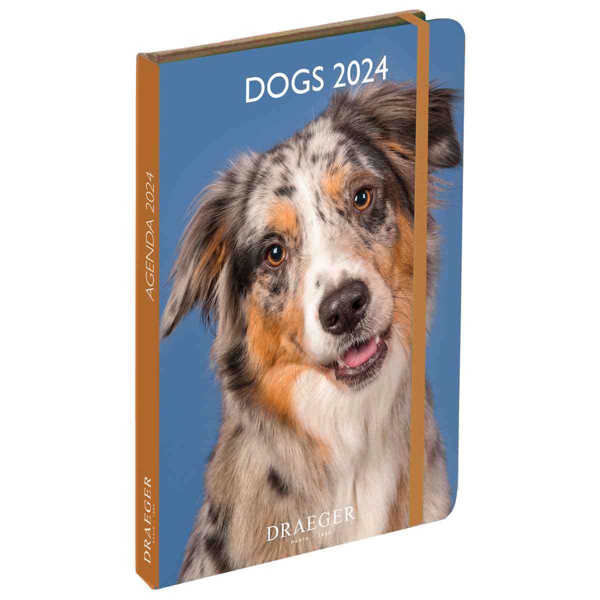 ドレジャー 2024年 ポケットアジェンダダイアリー スケジュール帳 DOGS 犬