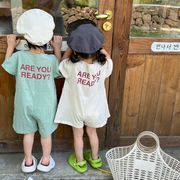 【2023夏】韓国風子供服 ベビー服 キッズ 男女兼用　オーバーオール オールインワン 連体服