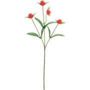 【造花】センニチコウ　レッド　ＦＦ　－３０８１Ｒ