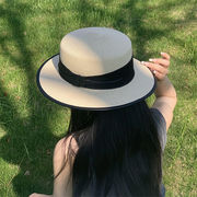 麦わら帽子　帽子　夏　UVカット　日焼け防止　紫外線対策　レディース