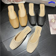 2023年新作　韓国風　レディース靴　スリッパ　シューズ　カジュアル　PVC製　春夏　3色展開　36#-40#