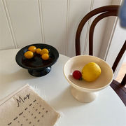 予約商品  茶菓子皿 大人気 果物皿 スナック 菓子飾り 新品 高脚トレイ 猫碗 供仏菓子皿