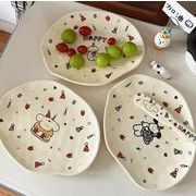 ケーキプレート    飾り盤     撮影道具    トレイ     ins風    果物皿