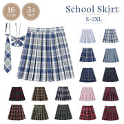 スクールスカート チェック柄 【Mサイズ】 選べる16色 43cm School ミニスカート skirt セーラー服