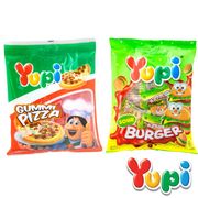 人気　Yupi ピザグミとサワーバーガーグミの２種アソート　ピザ　SNS　リアル　お菓子　駄菓子