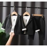ボーイズジャケット＋下着＋パンツキュートスーツキッズ秋新作ファッションスリーピーススーツ